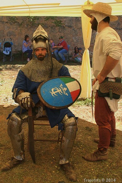 Luchadores del mundial de combate medieval